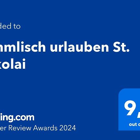Ferienwohnung himmlisch urlauben St. Nikolai Sankt Nikolai im Sölktal Exterior foto